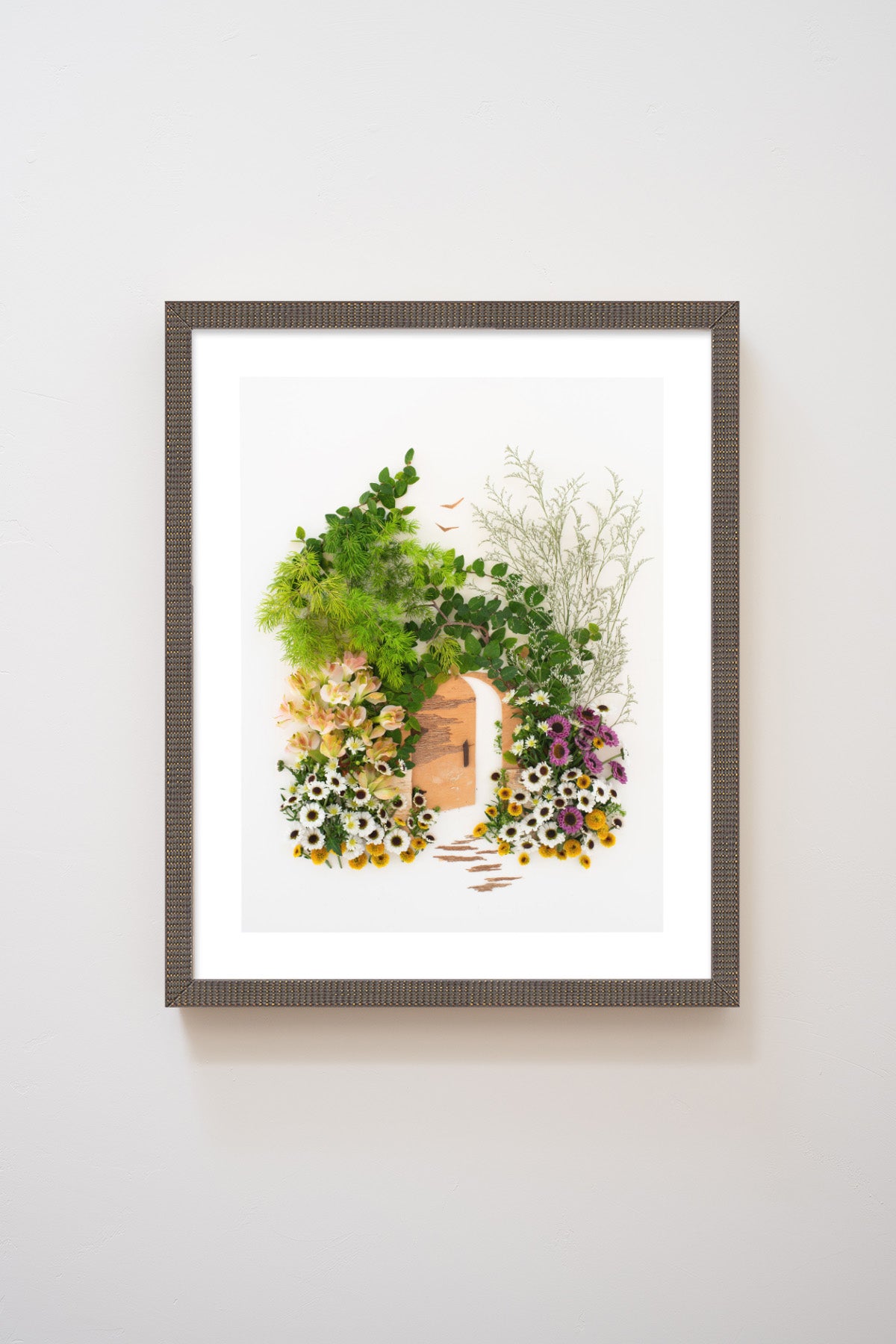 "Stay Open" Flower Print