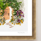 "Stay Open" Flower Print