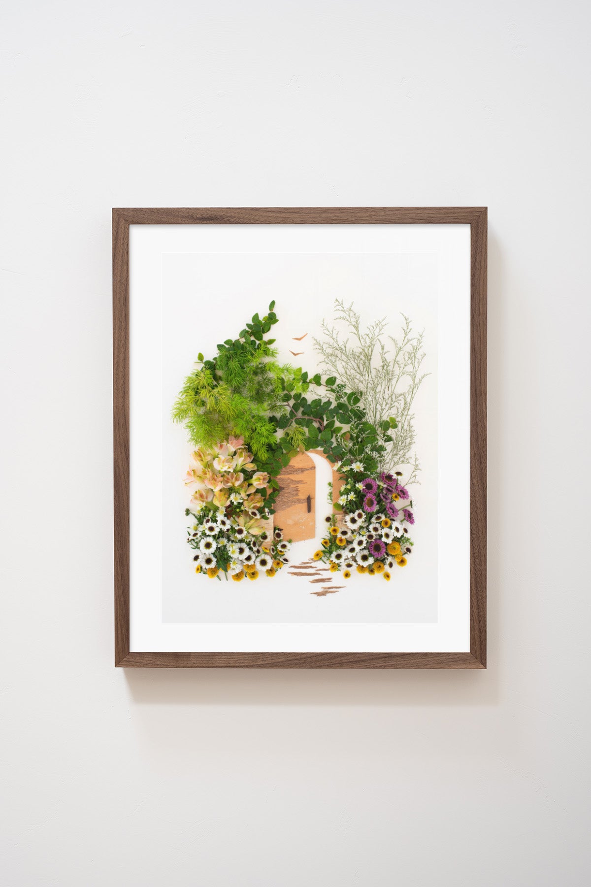 "Stay Open" Flower Print