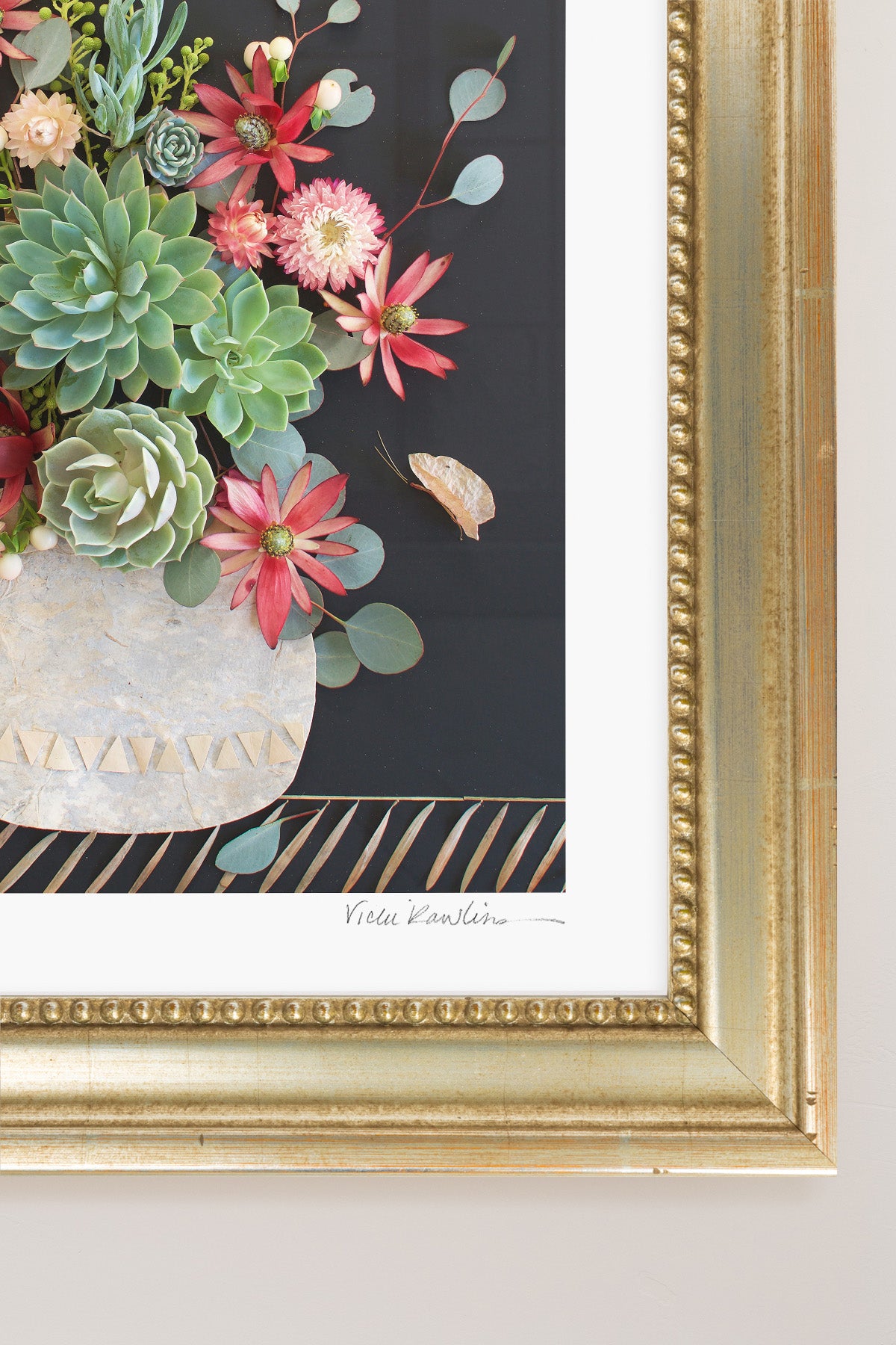 "Strawberry Fields" Flower Print
