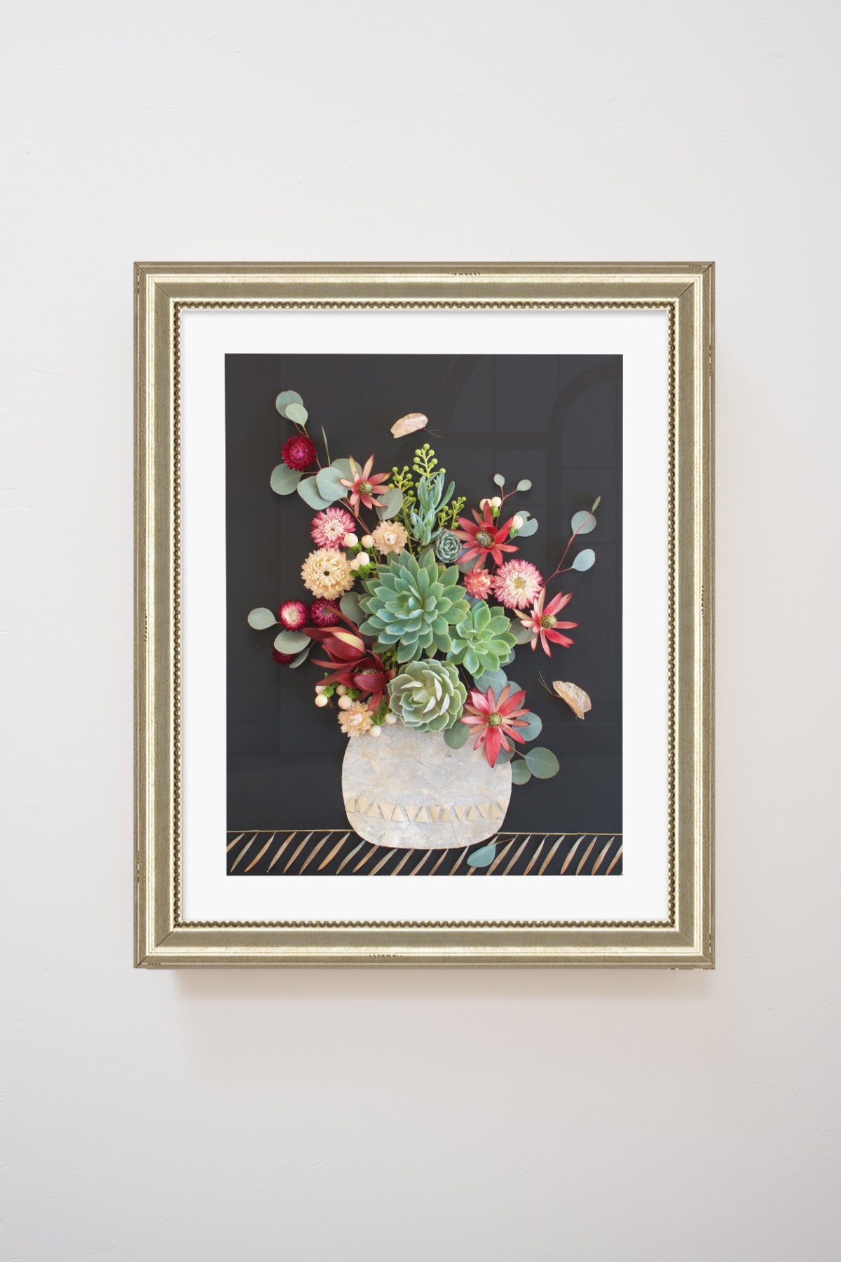 "Strawberry Fields" Flower Print