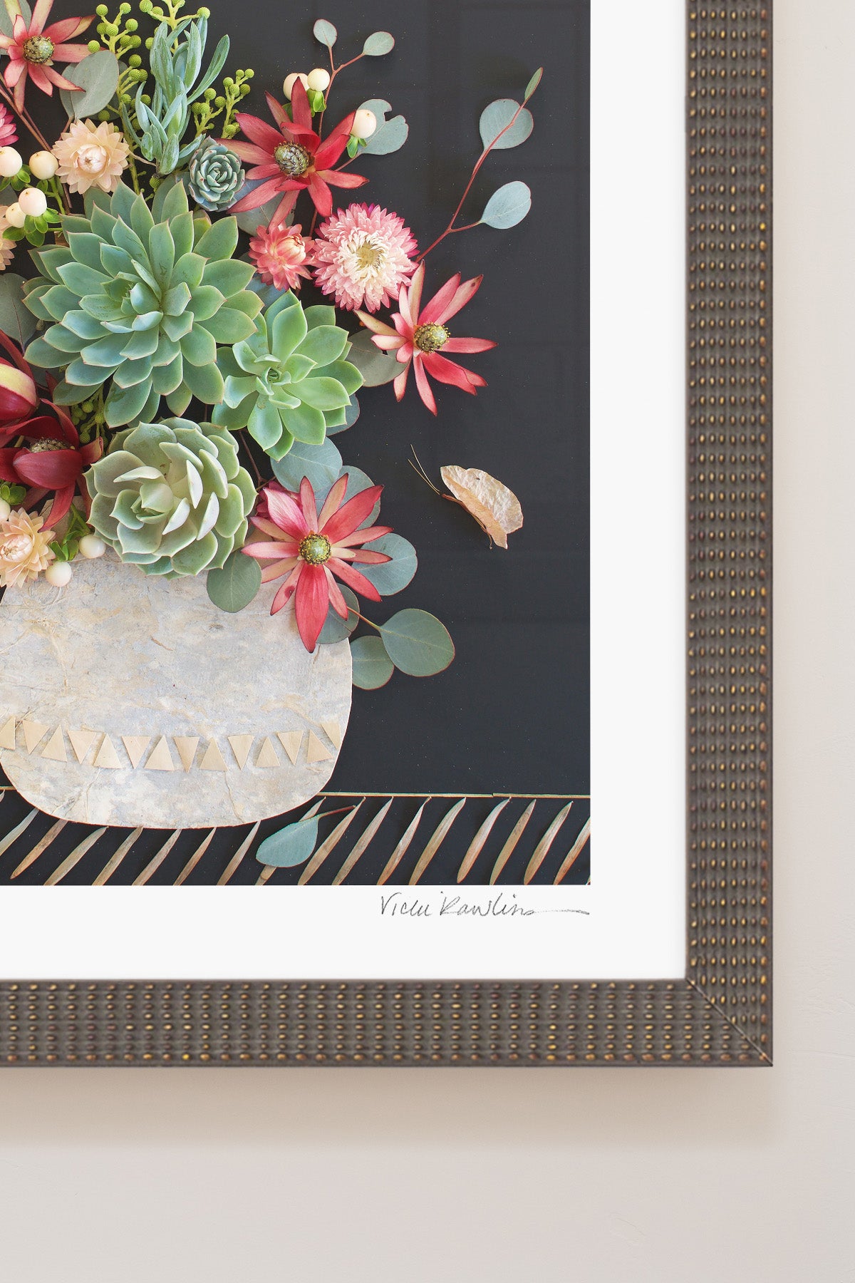 "Strawberry Fields" Flower Print