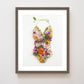 "Swimsuit" Flower Print