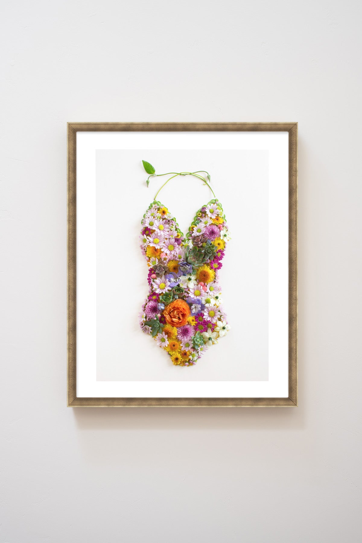 "Swimsuit" Flower Print