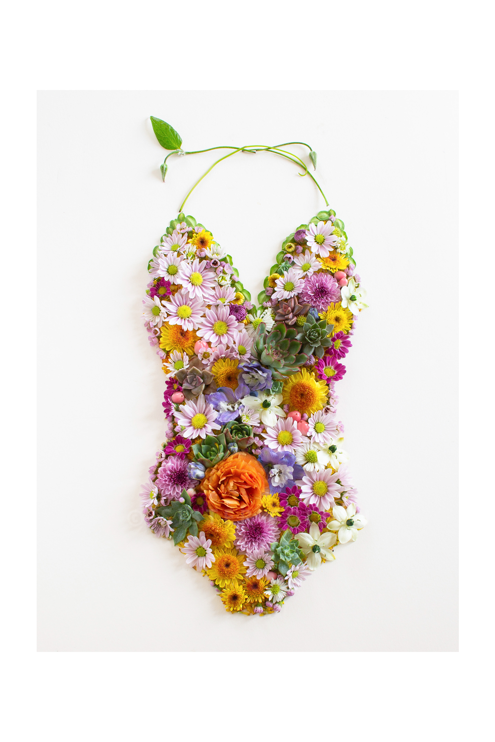 "Swimsuit" Flower Print - Sister Golden