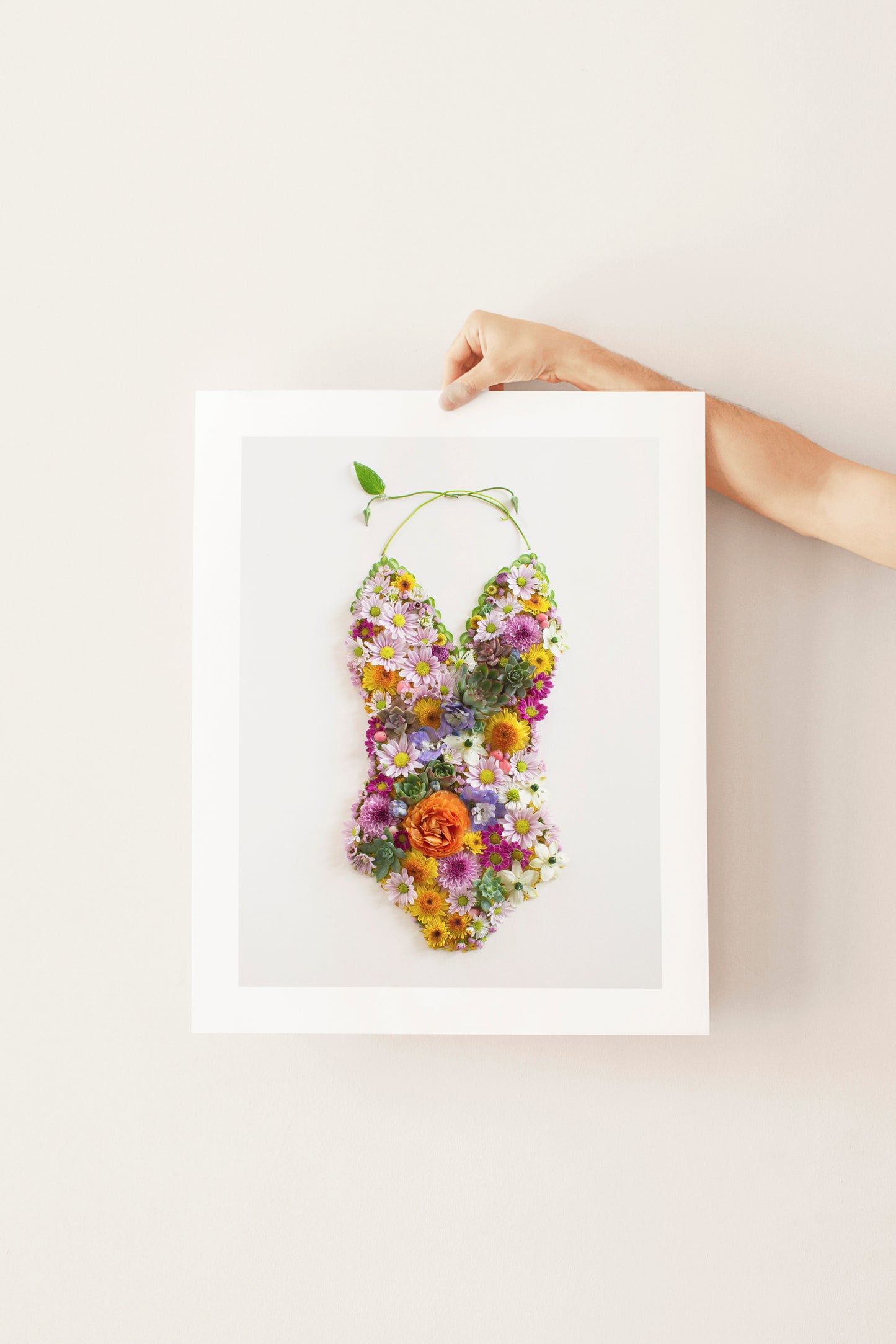 "Swimsuit" Flower Print - Sister Golden