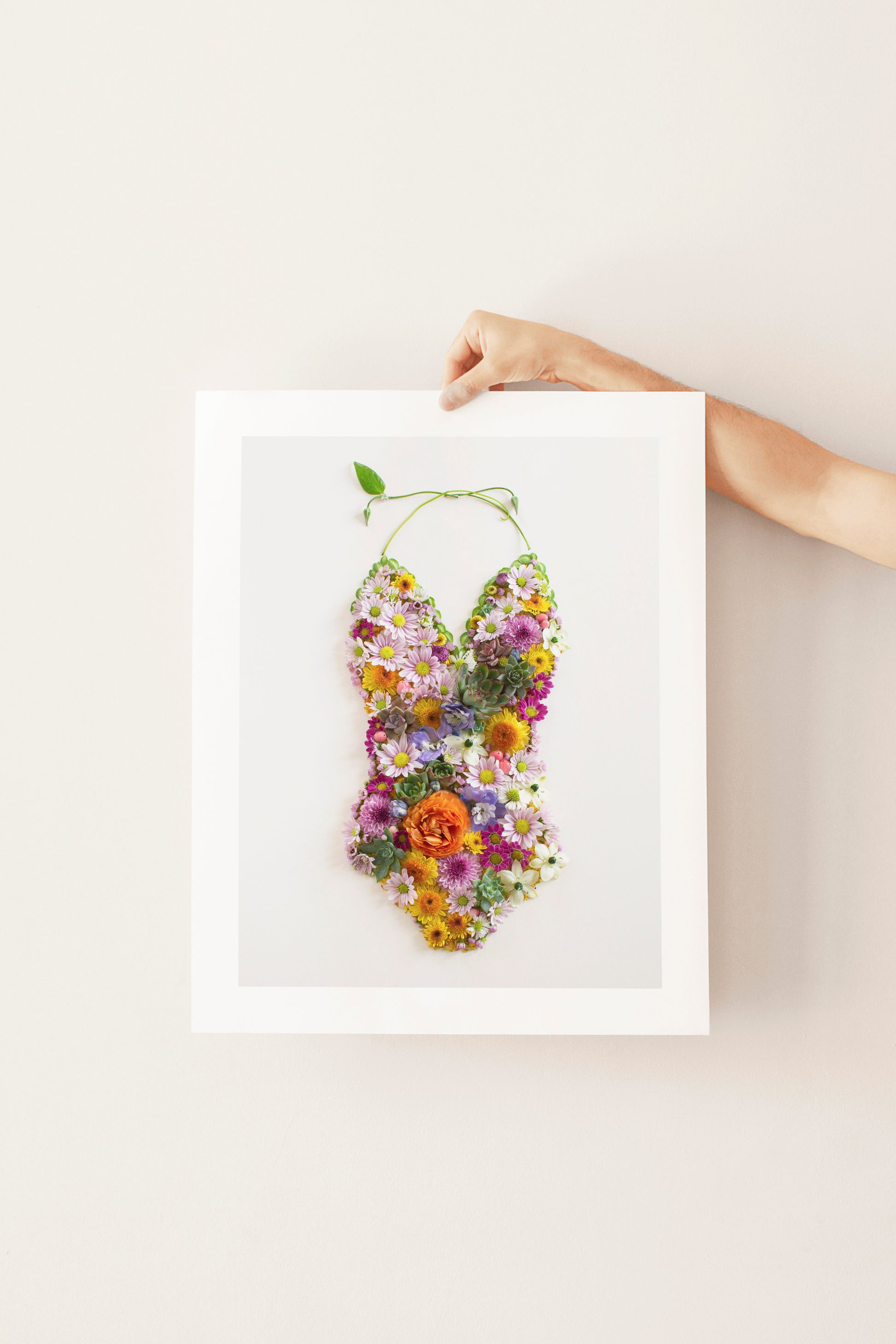 "Swimsuit" Flower Print - Sister Golden