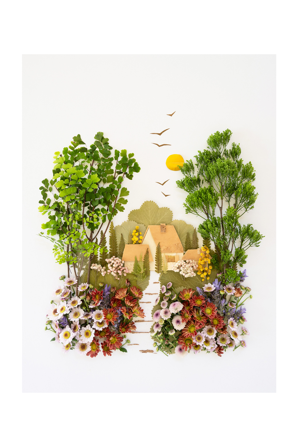 "The Way Home" Flower Print