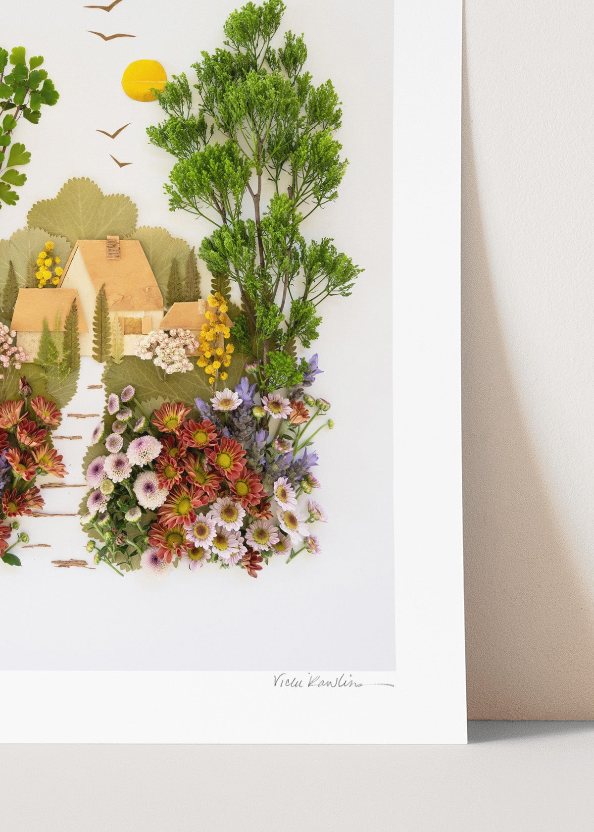 "The Way Home" Flower Print