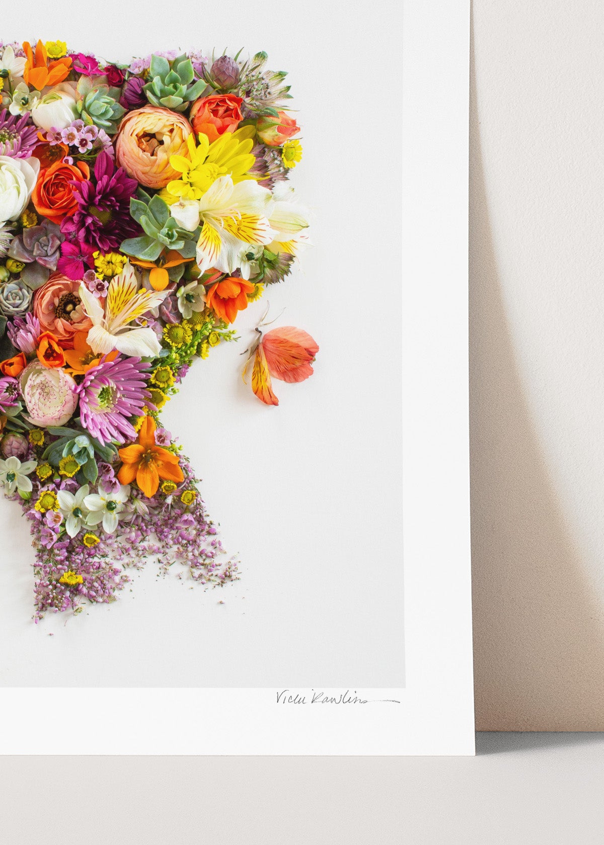 "The Way You Are" Flower Print