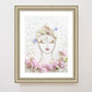 "Tranquility Buddha" Flower Print