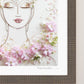 "Tranquility Buddha" Flower Print