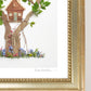 "Tree House" Flower Print