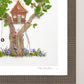 "Tree House" Flower Print