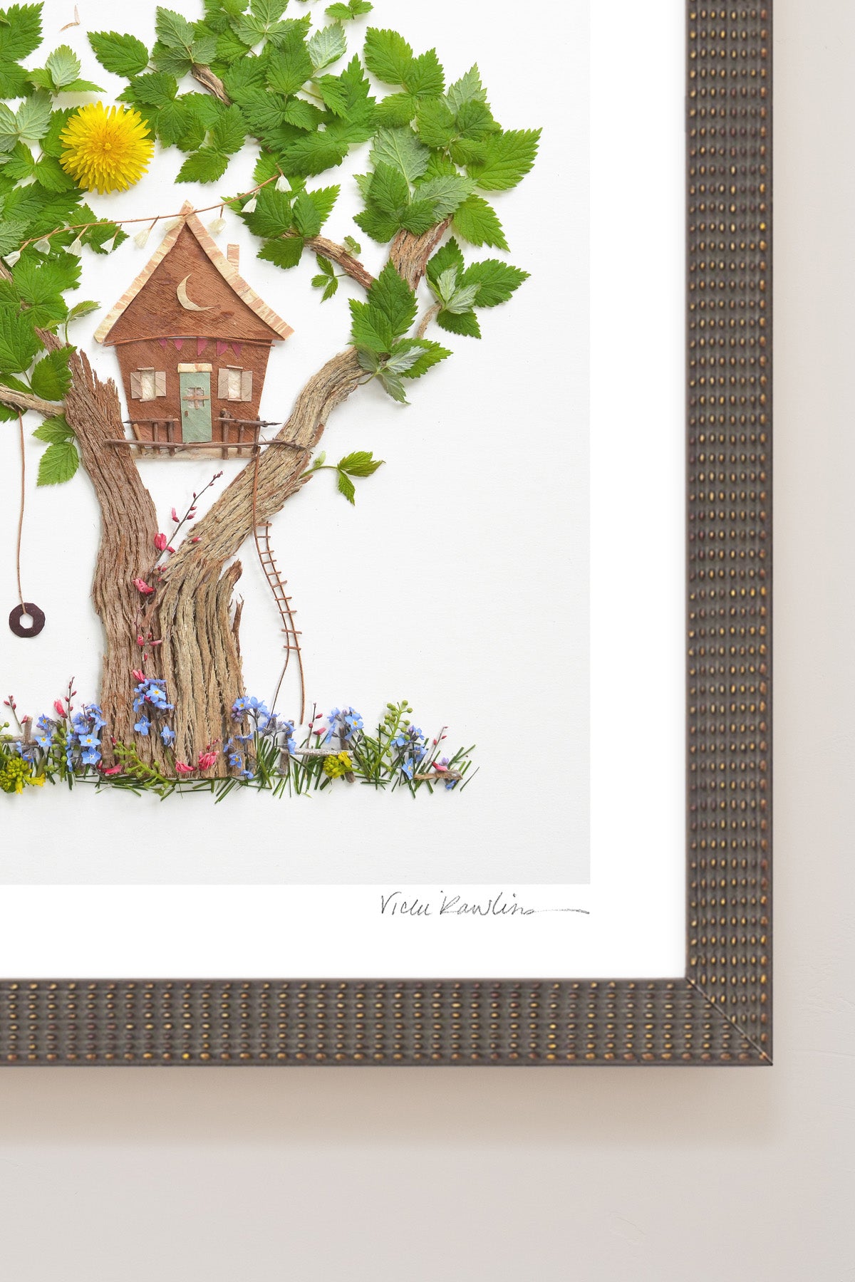 "Tree House" Flower Print