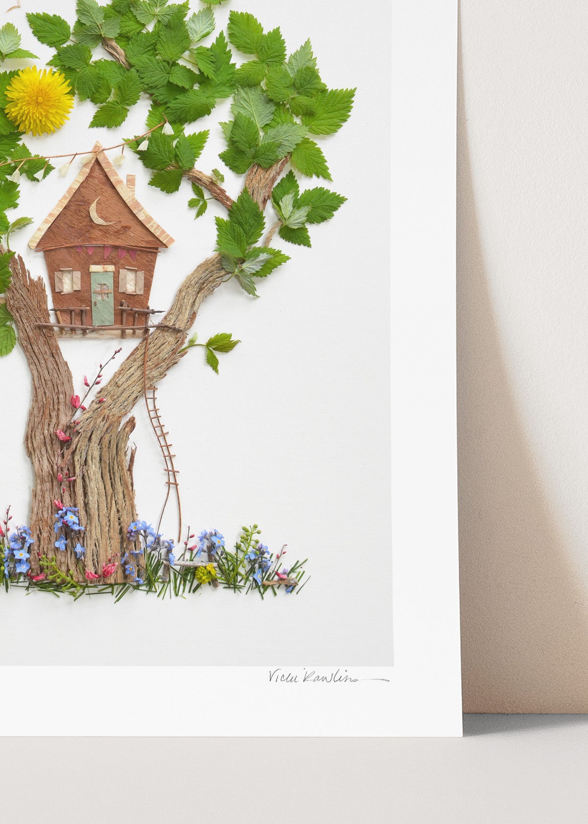 "Tree House" Flower Print