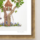 "Tree House" Flower Print