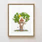 "Tree House" Flower Print