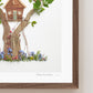 "Tree House" Flower Print