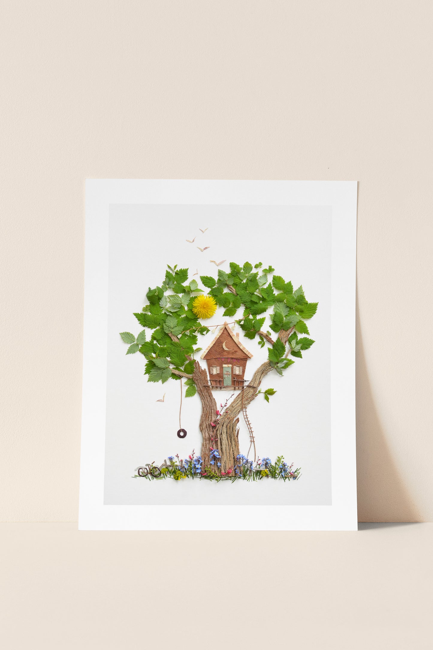 "Tree House" Flower Print