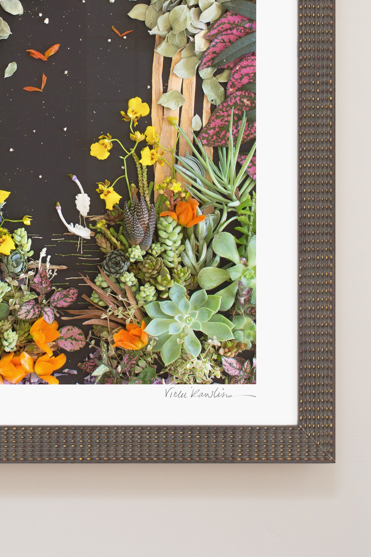 "Tropical Nights" Flower Print