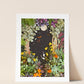 "Tropical Nights" Flower Print