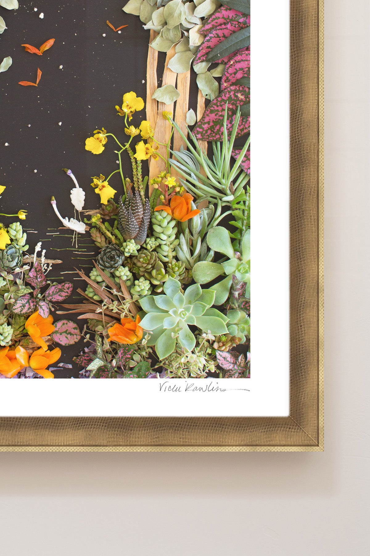 "Tropical Nights" Flower Print