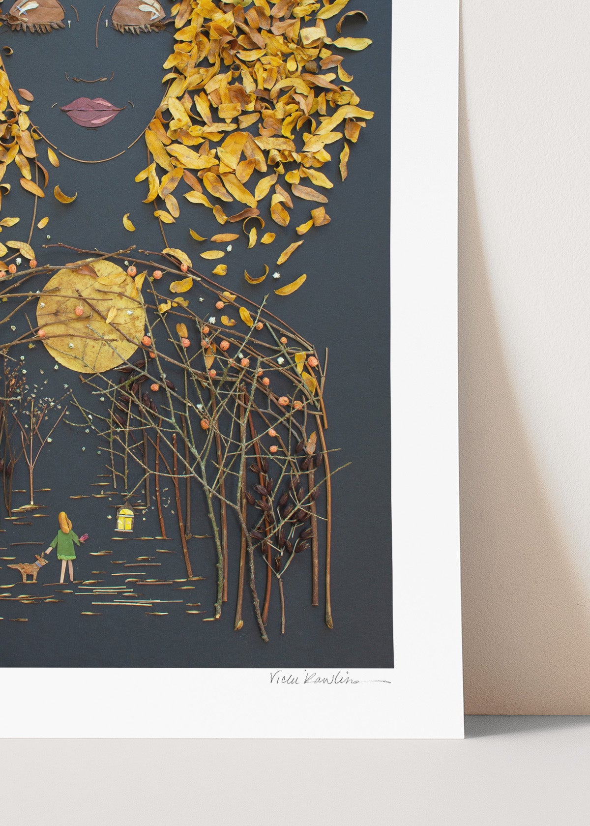 "Trust Your Journey" Flower Print