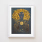"Trust Your Journey" Flower Print