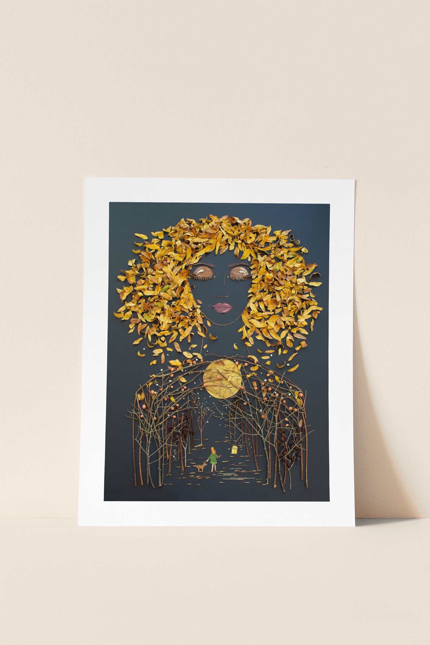 "Trust Your Journey" Flower Print