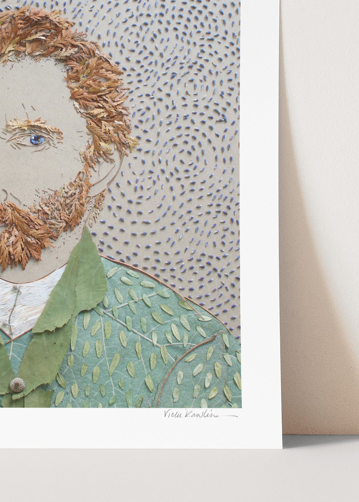 "Van Gogh" Flower Print
