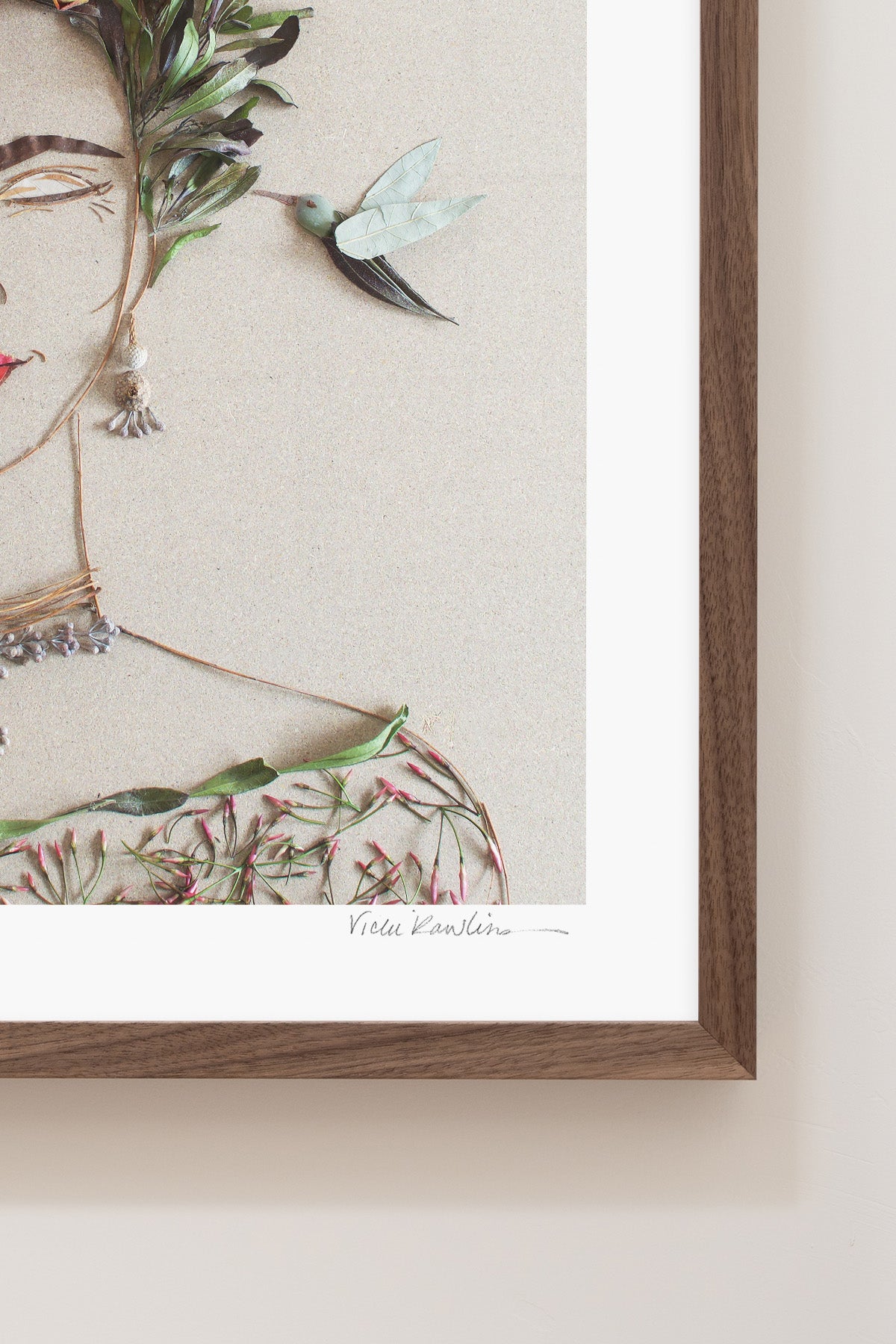 "What Would Frida Do?" Flower Print