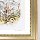 "Whiteout" Flower Print