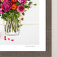 "Xoxo" Flower Print