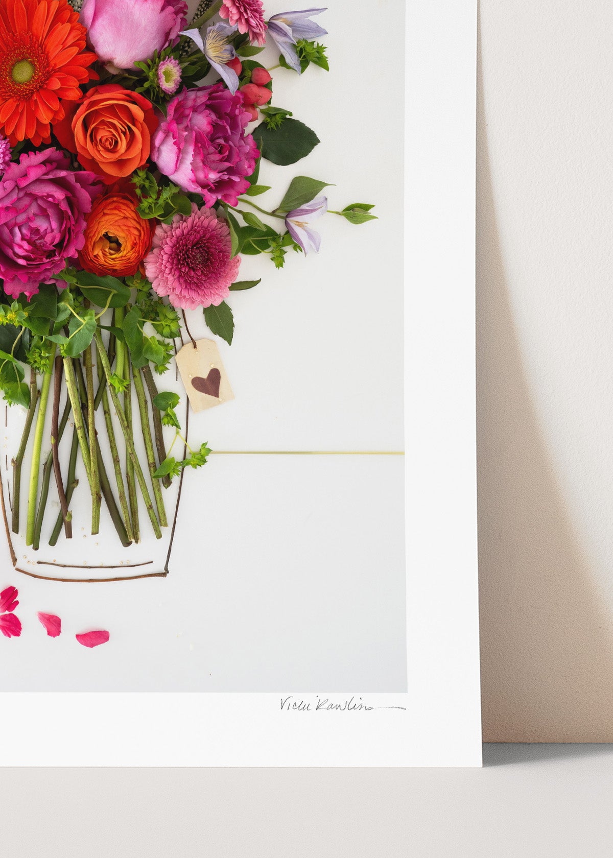 "Xoxo" Flower Print