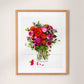 "Xoxo" Flower Print