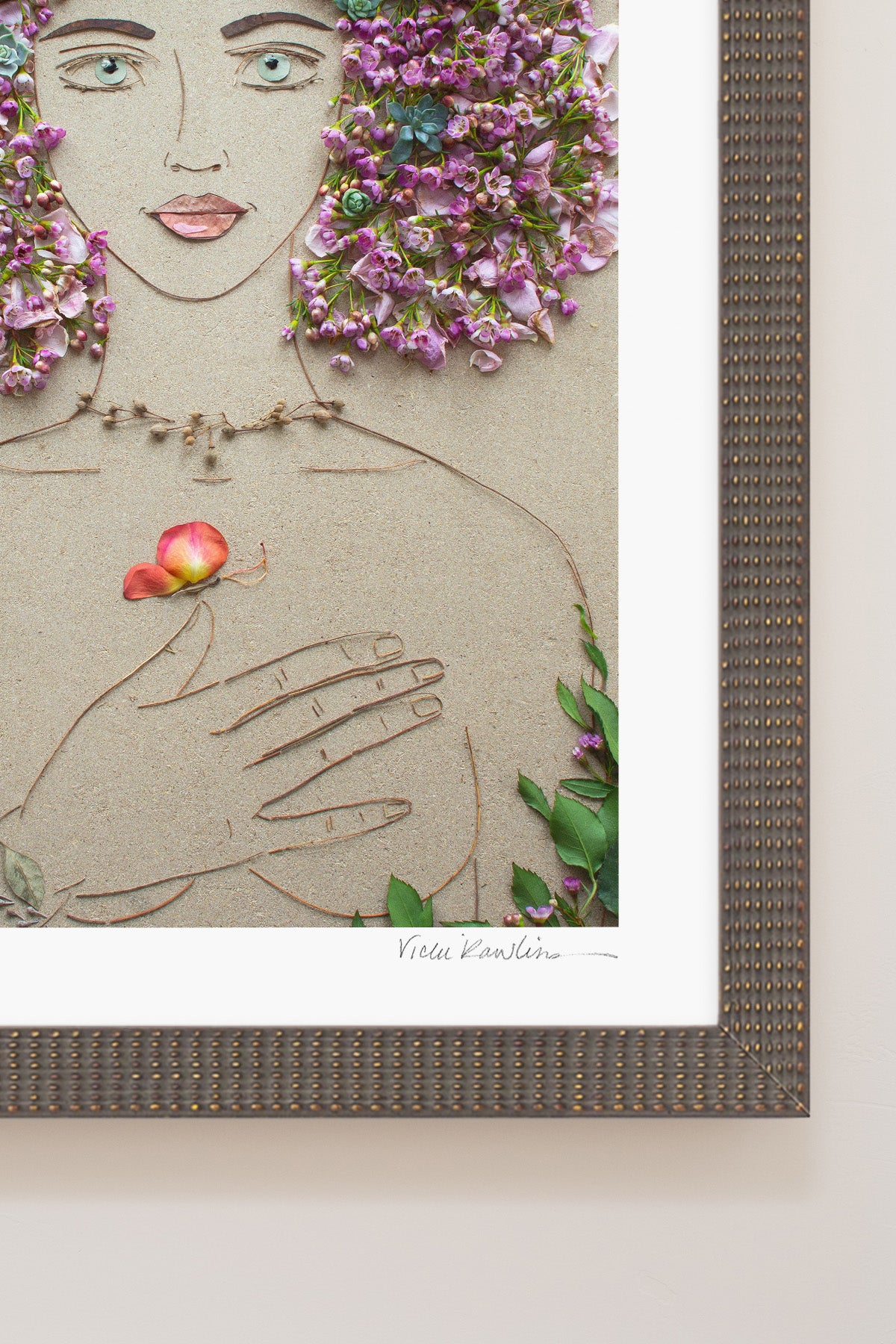 "You Are Enough" Flower Print