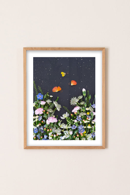 "You Belong" Flower Print