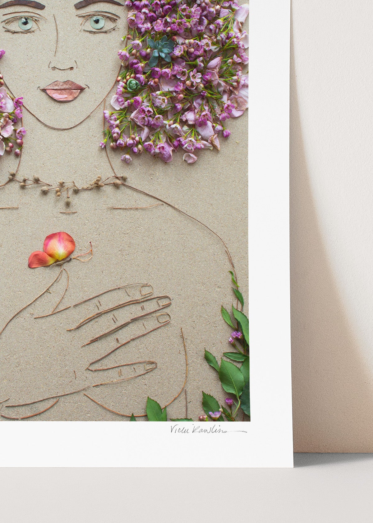 "You Are Enough" Flower Print
