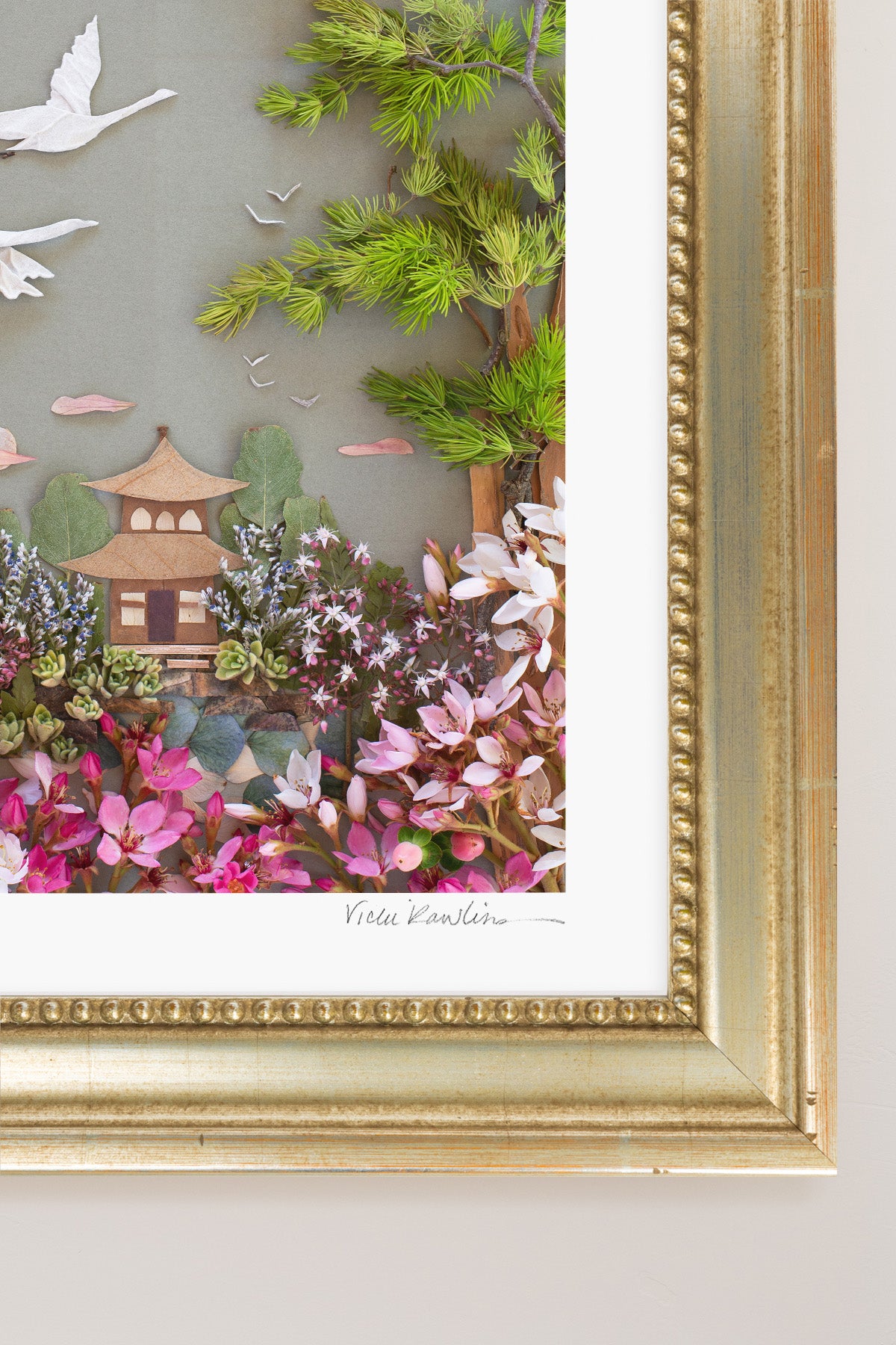 "Zen Garden" Flower Print