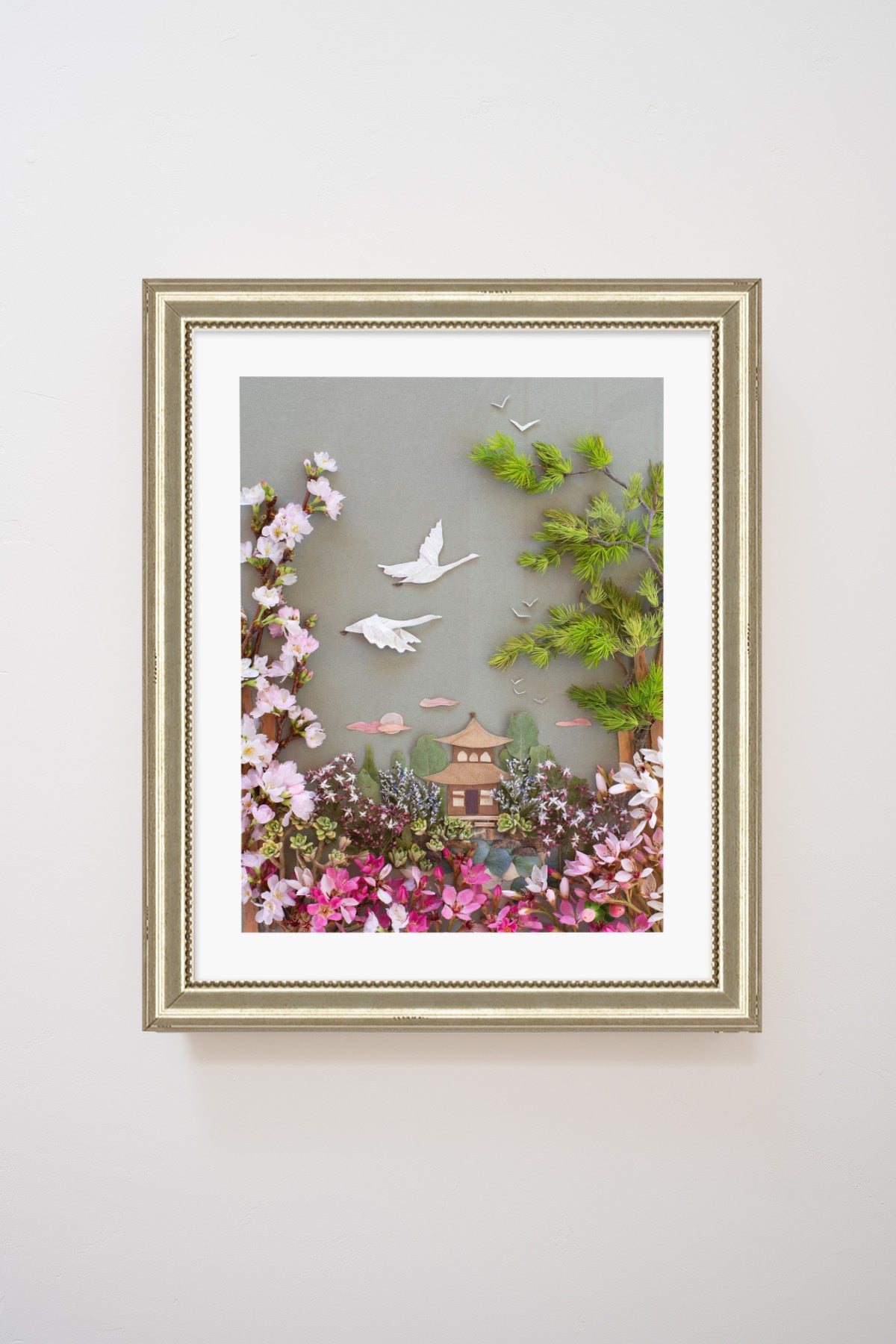 "Zen Garden" Flower Print