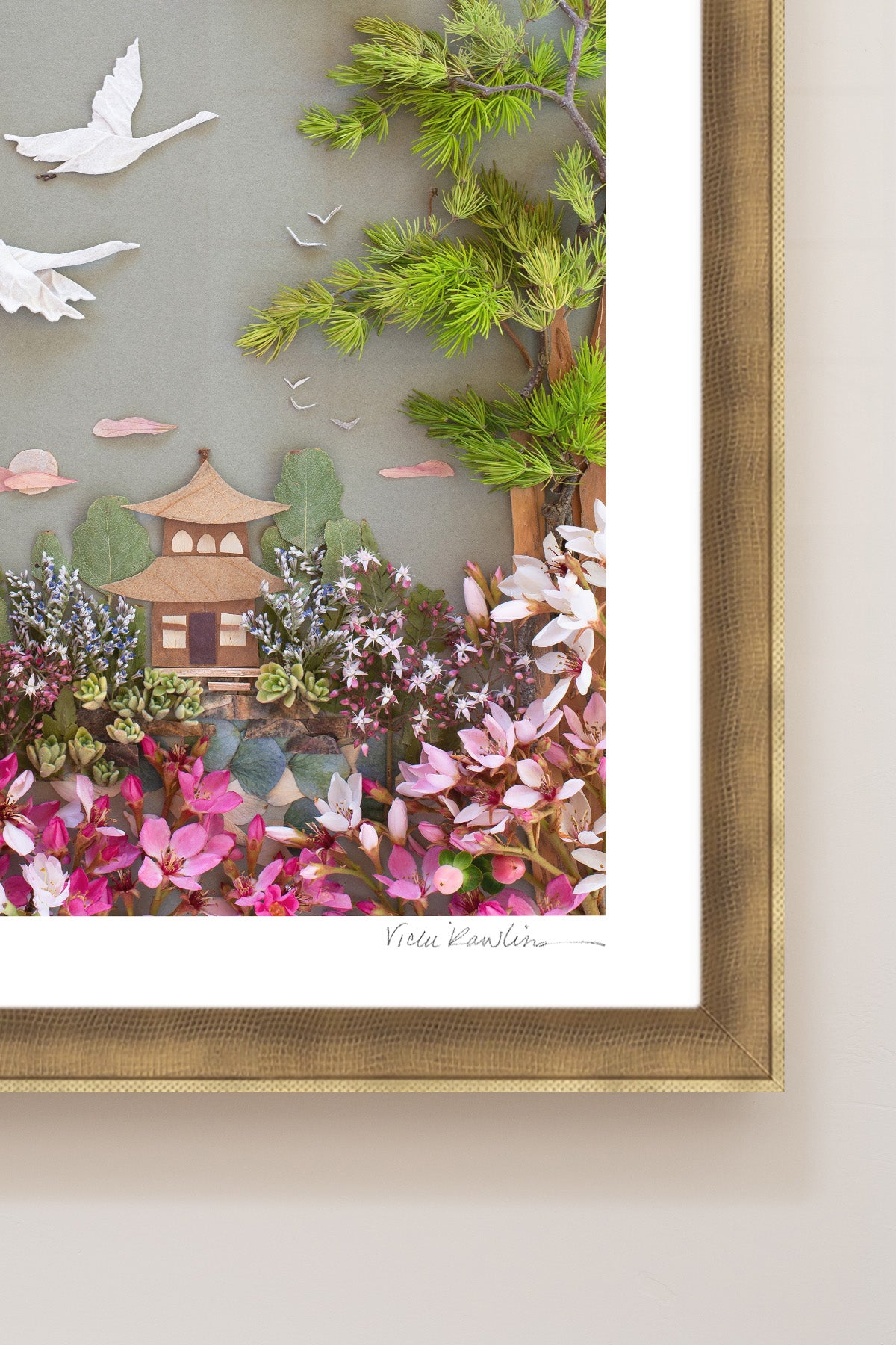 "Zen Garden" Flower Print