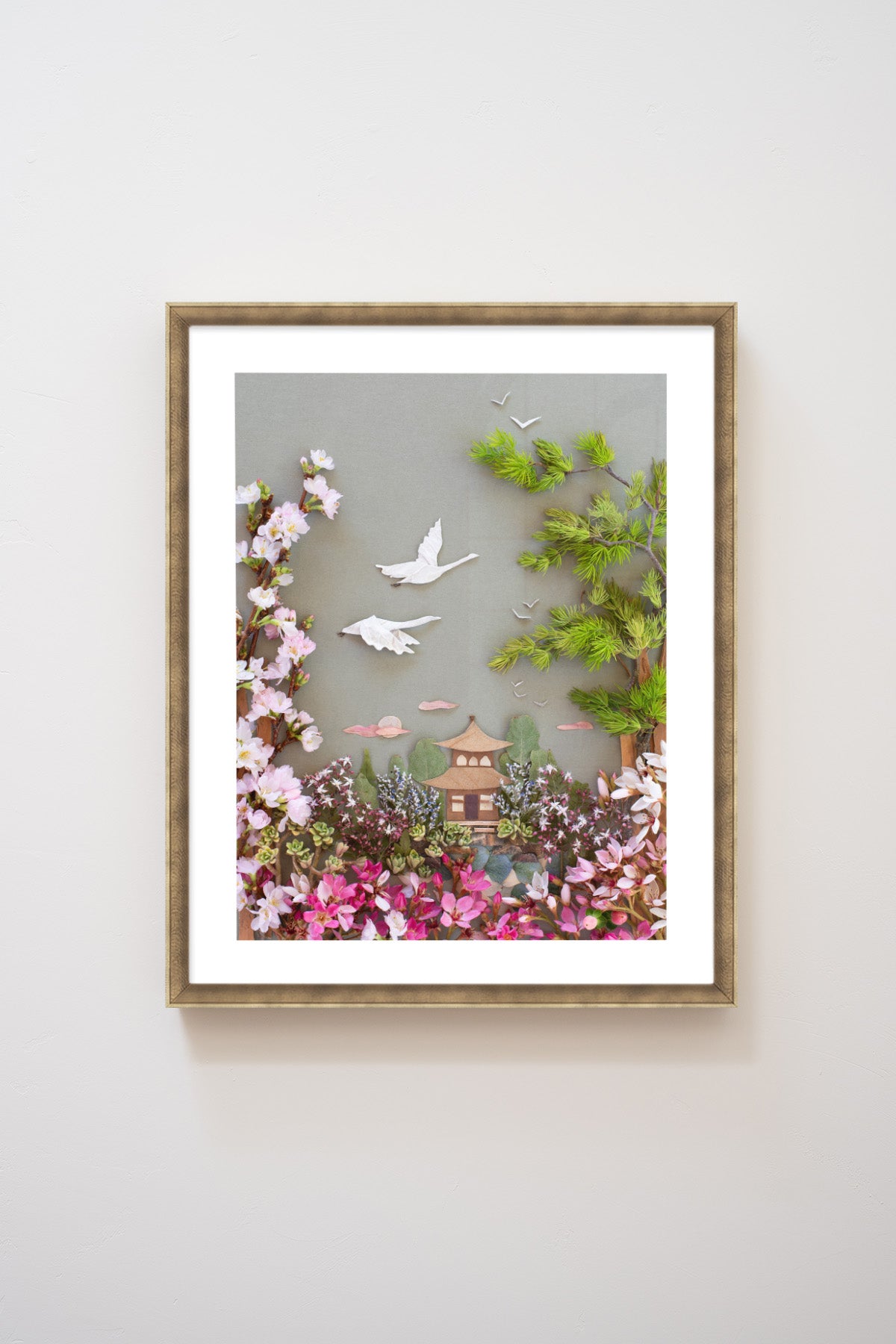 "Zen Garden" Flower Print