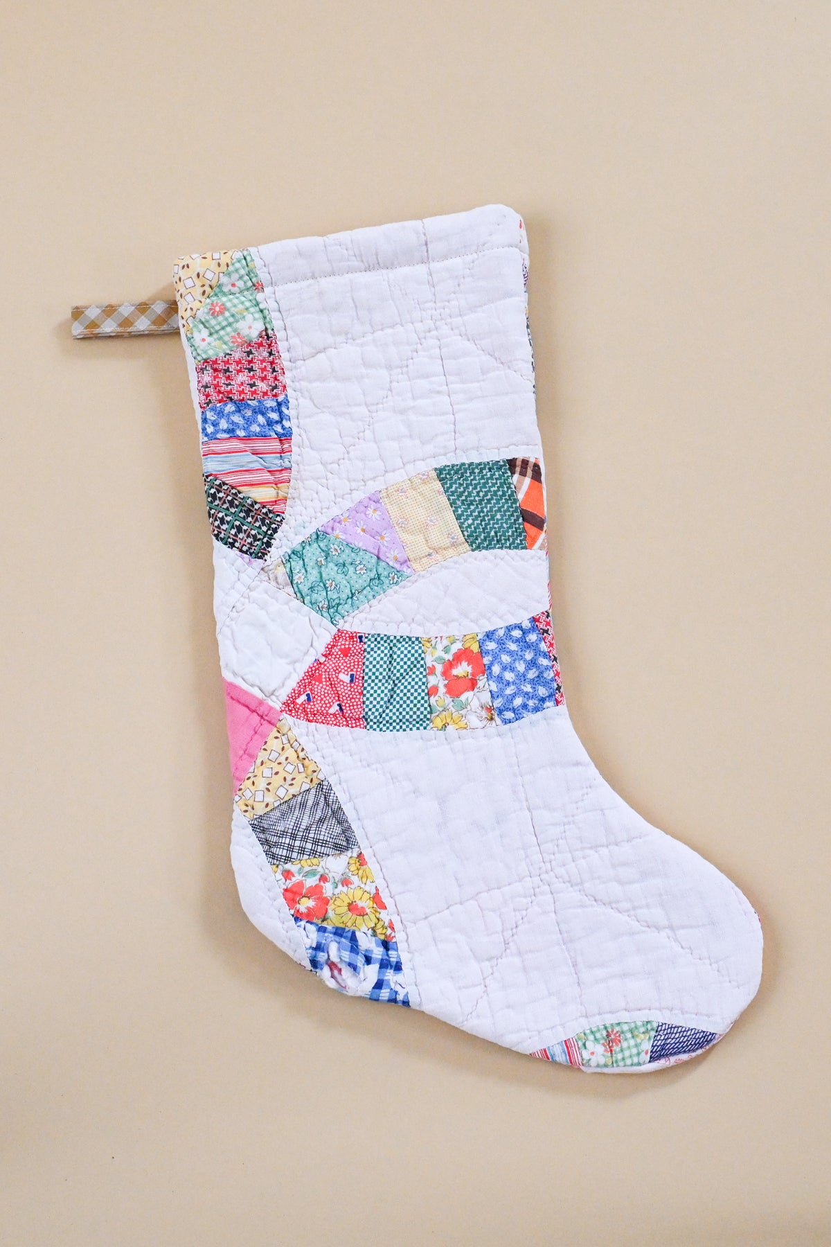 Vintage Quilt Stocking XX
