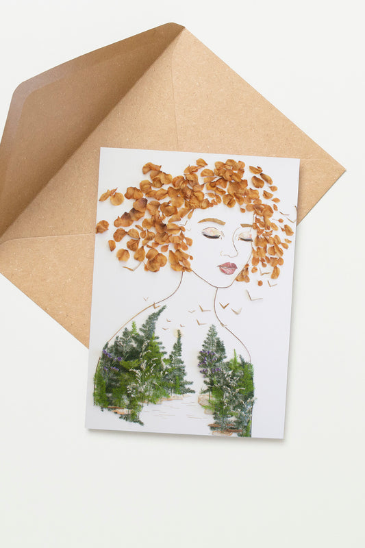 "Be Wild" Greeting Card