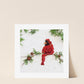 "Cardinal" Flower Print - Sister Golden