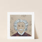 "Einstein" Flower Print