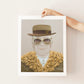 "Sir Elton John" Flower Print