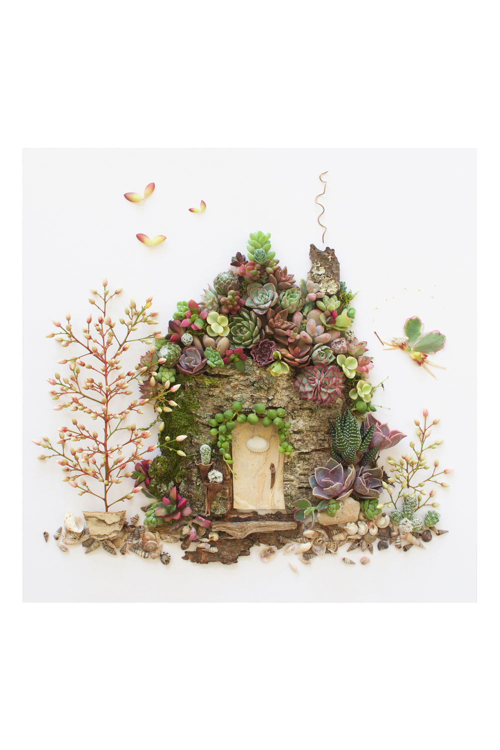 "Fairy Blooms" Flower Print