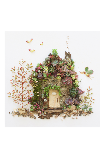 "Fairy Blooms" Flower Print